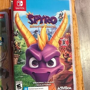 Nintendo Switch Spyro Reignited Trilogy - Purple and Orange